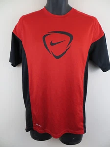 Herren Nike Dream League Fußball Shirt Jersey Top T-Shirt T-Shirt rot schwarz Medium M - Bild 1 von 5