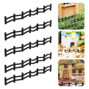 6 Pcs Micro-landscape Garden Railing Accessories Miniature Fence Decor - Picture 1 of 12