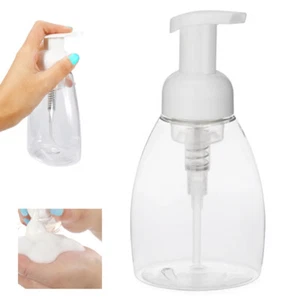 1Pc Hand Foaming Pump Liquid Soap Dispenser Refillable Clear - Picture 1 of 1