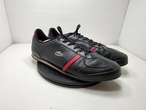 Las mejores ofertas en Parte superior de cuero Lacoste negro zapatos  casuales para hombres | eBay