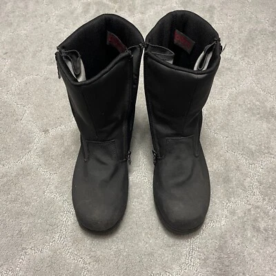 Totes ANKLE Black NYLON All Weather MICROSUEDE-Lined Women's Boots Sz 11M  ROSIE - Image 1 of 4