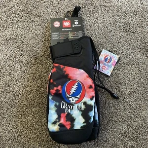 GRATEFUL DEAD 686 Tie Dye Gloves Mitts (Size Large) - Picture 1 of 4