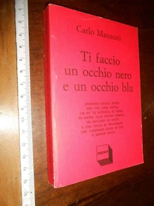 BUCH - Ich mache dir ein schwarzes Auge und ein blaues Auge - Carlo Manzoni - Theorie 1992 - Bild 1 von 1