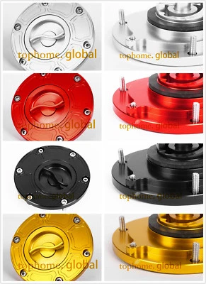 For Daytona Speed Triple Sprint Tiger Street Triple Gas Cap CNC 6 bolts - Image 1 of 3