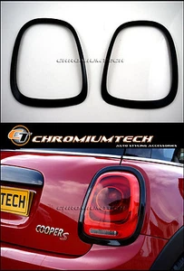 MK3 Mini Cooper / S / Eins F55 F56 F57 Schwarz Rücklicht Rand - Picture 1 of 4