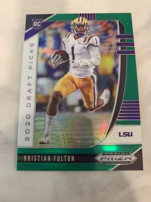 2020 PRIZM Draft Picks Kristian Fulton RC “Green” - Image 1 of 4