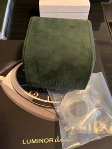 OFFICINE PANERAI Watch Travel Case Service Case Green With bezel cover - Picture 1 of 2
