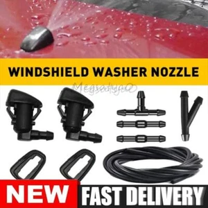 Front Windshield Washer Nozzles Hose Kits for Jeep Grand Cherokee 11-17 Auto AU - Picture 1 of 12