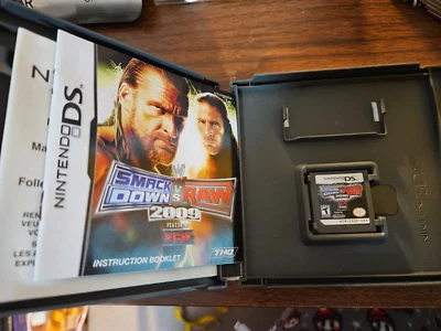 WWE SmackDown vs. Raw 2009 Featuring ECW (Nintendo DS, 2008) Video Game - Image 1 of 3