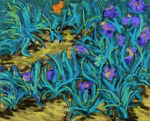 Undergrowth In Teal - Signed & Numbered Limited Edition Print - F. DeTrolio - Picture 1 of 10