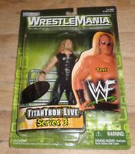 2000 WWF WWE Jakks Test Wrestlemania 2000 Wrestling Figure Titan Tron Live 3