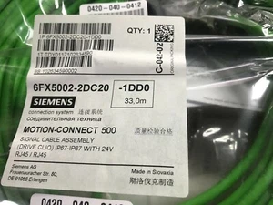 SIEMENS 6FX50022DC201DD0 SIGNAL CABLE PREFAB MC500 33 M - Picture 1 of 1