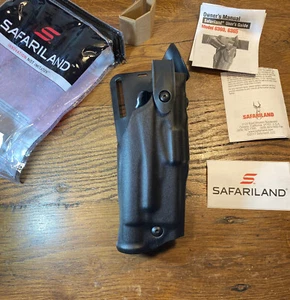 Funda de trabajo Safariland 6365 ALS/SLS nivel 3 derecha GLOCK 19 23 (GEN 1-4) con LUZ - Imagen 1 de 14