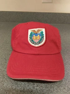 New American Military Engineers Hat Page & Tuttle Red OSFA NWT - Picture 1 of 7