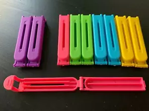10 Verschlussclips 8,5cm Beutelclips GEFRIERCLIPS Beutelklammern Klammern Clips - Bild 1 von 5