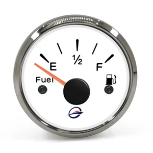 KUS Marine Fuel Level Gauge Boat Oil Tank Level Indicator 12/24V 52mm 0-190ohms - Picture 1 of 6