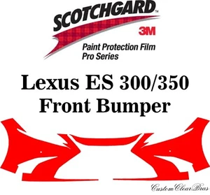 3M Paint Protection Pro Series 2019 2020 2021 2022 2023 2024 Lexus ES 300 350 - Picture 1 of 3