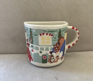 Taza de galletas de pan de jengibre de la Bella y la Bestia de la Gran Florida de Navidad de Disney Parks - Imagen 1 de 6