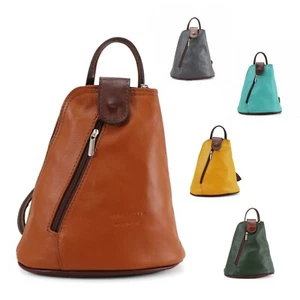 Cute Mini Small Season Boutique Backpack Woman Girl Real Leather Back Bag UK - Picture 1 of 30