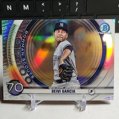 Deivi Garcia 2020 Bowman Chrome Top 100 Bowman Scouts #BTP-70 - Image 1 of 2