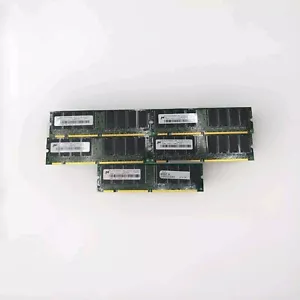 Lot 5 Pieces - Micron MT16LSDT3264AG-133 256MB PC133 CL3 SDRAM Memory - Picture 1 of 2
