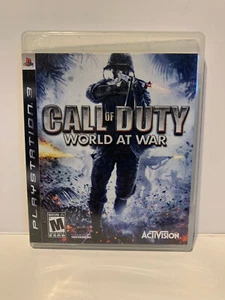 Call of Duty World at War Sony PlayStation 3 PS3 2008 Komplett - Bild 1 von 2