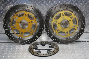 2004 Suzuki SV1000S EBC FRONT/REAR BRAKE ROTORS RR-4.98MM FL-4.97MM FR-5.04MM - Picture 1 of 21