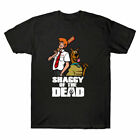 Cotton Funny Men's Shaggy Dog Tee The Costume of Dead Funny Doo Scooby T-Shirt