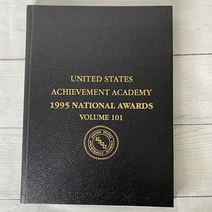 United States Achievement Academy 1995 National Awards w/Blank Certificate - Picture 1 of 5