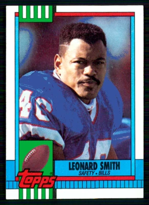 1990 Topps - Leonard Smith #194 - Image 1 of 2