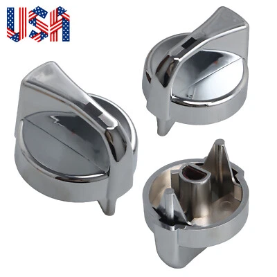 A pack of 3 AC Heater Control Knobs for 2003-2010 Peterbilt 387 2005-2010 335 - Image 1 of 4