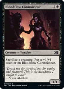 Bloodflow Connoisseur - Foil x1 - Double Masters 2022 - Casi nuevo - Como nuevo, inglés - Doble - Imagen 1 de 1