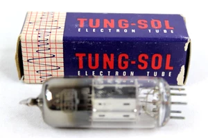 Tubo electrónico Tung-Sol 6BN8 con caja original - Imagen 1 de 5