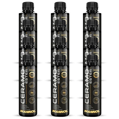 12x250ml MANNOL Ceramo Ester 9829 Aditivo Antidesgaste MOTOR PROTECCIÓN CONTRA DESGASTE