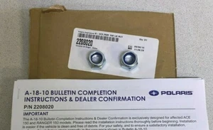 Polaris OEM Lock Nut Inspect RGR Ranger 150 Ace 150 2208020 - Picture 1 of 1