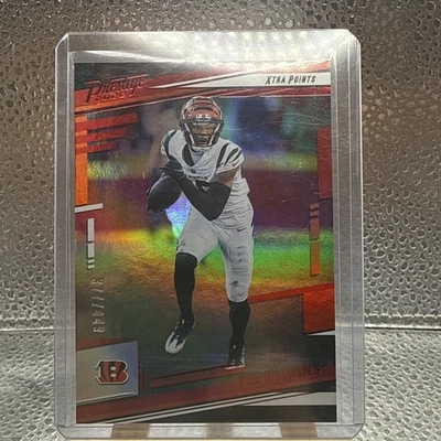 2022 Panini Prestige - Tee Higgins #60 Xtra Points Red /449 - Image 1 of 2