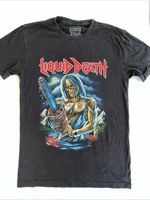LIQUID DEATH  RARE SMALL SHIRT,iron maiden,metallica,slayer,pushead — 第 1/4 张图片