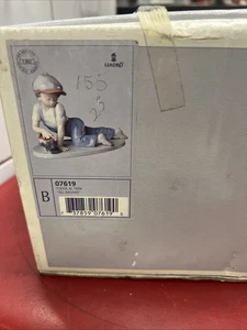 LLADRO Porcelain ALL ABOARD #07619 In Original Box! Made in Spain - Picture 1 of 7