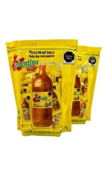 Valentina 墨西哥 Hot Sauce Picante 120 包。 Salsa Valentina — 第 1/2 张图片