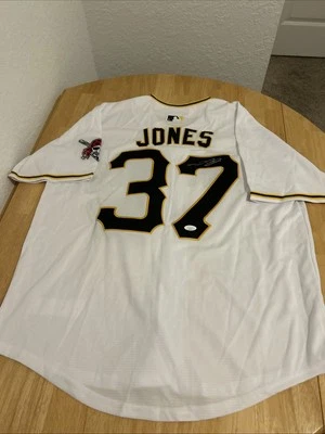 Jared Jones Pittsburgh Pirates Autographed Jersey JSA Certified - Image 1 of 4