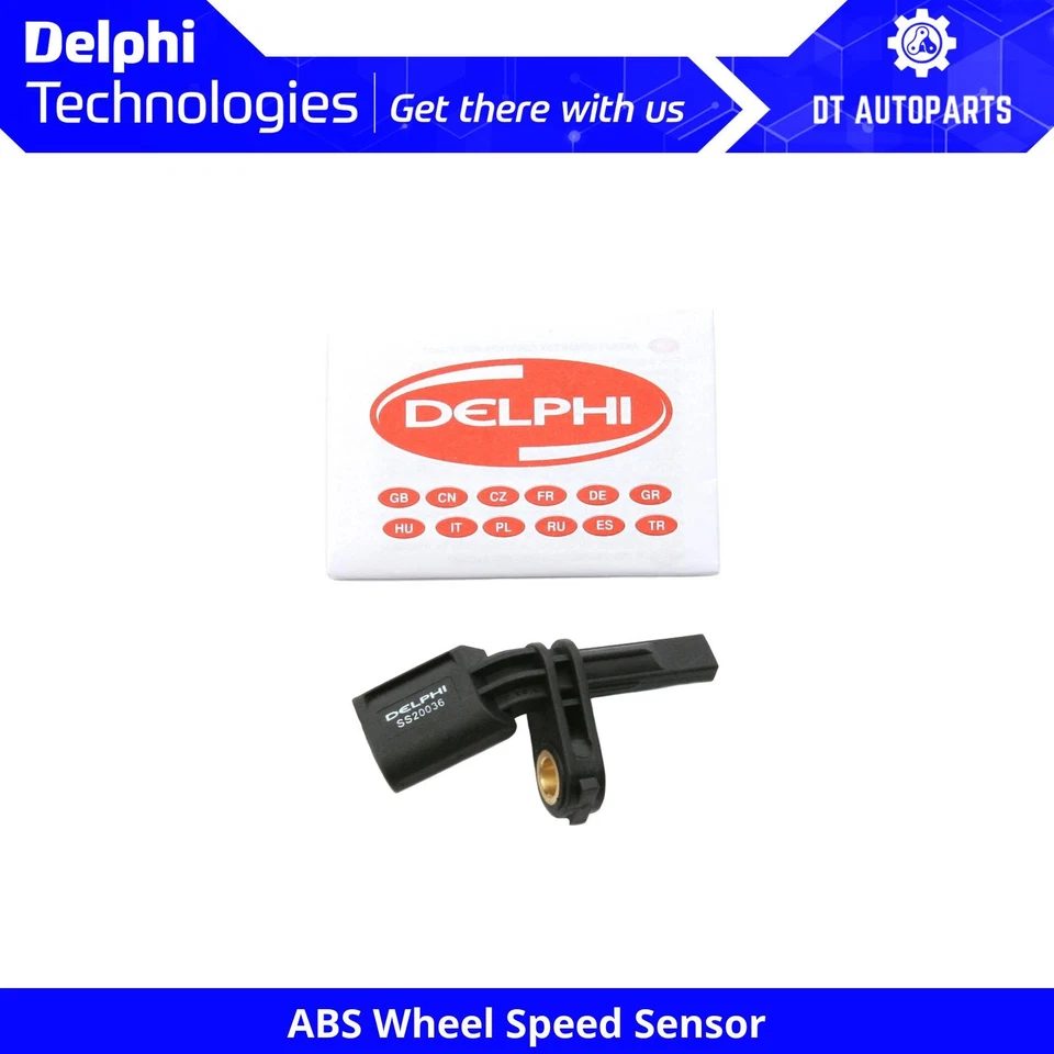 For 2012-2013, 2015-2017 Volkswagen Golf R Base 2.0L ABS Sensor Delphi 2013 2015 - Image 1 of 4