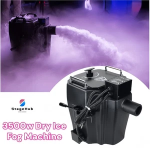 3500W Dry Ice Fog Machine Low Lying Smoke Machine Party Wedding DJ Show Fogger - Picture 1 of 8