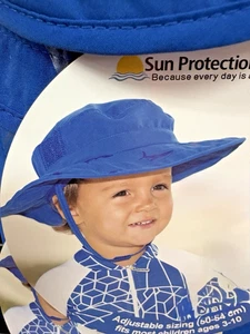 ZONA DE PROTECCIÓN SOLAR Niños/Niñas Sombrero Safari Tinta de Encendido UV UPF 50+ - Imagen 1 de 8