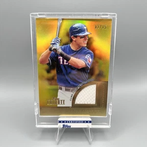 2012 Topps Tribute Tribute to the Stars Relic Gold /15 Ian Kinsler #TSR-IK - Picture 1 of 2
