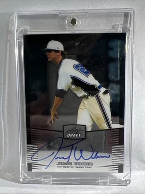2012 Leaf Metal Draft - Jesse Winker Autograph Auto #BA-JW1 - Image 1 of 2