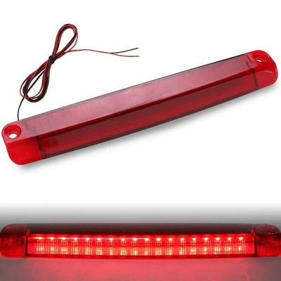 Luz Trasera Universal Rojo Coche LED 12V Montaje Alto Tercera 3RD Freno Carga Parada Lámpara Foto 1 de 4