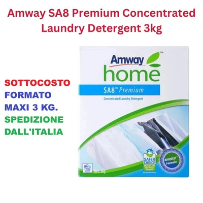 AMWAY SA8™ Premium Detersivo in Polvere per Bucato Concentrato MAXI 3 KG. - Immagine 1 di 3