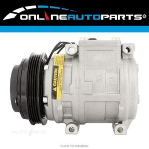 Air Con Compressor for Toyota Hilux LN147 LN167 LN172 4cyl 3.0L 5L 5L-E 1997~05 - Picture 1 of 1