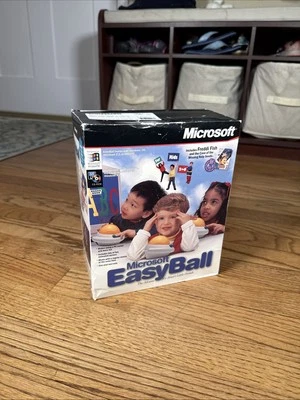 NEW Vintage Microsoft Easyball Children’s Mouse Windows 95 OPEN BOX - Image 1 of 4