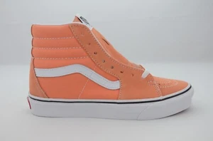 Vans Sk8-Hi Orange White Men's Size 5.5 New in Box VN0A32QG9GC - Picture 1 of 9